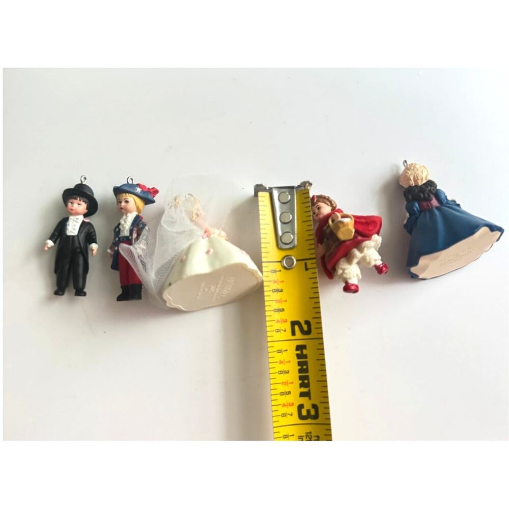 Lot Of 5 Madame Alexander Hallmark Miniature Ornaments 2004‎ 2005 2006 - Picture 2 of 8